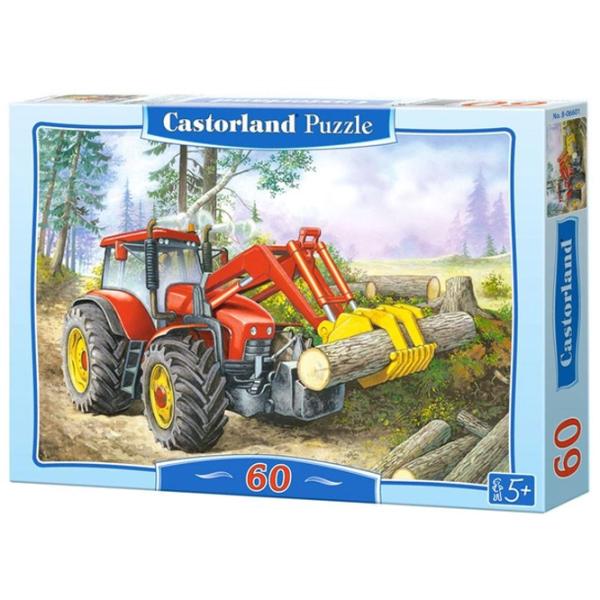 Puzzle 2D Castorland Forestr Site 5+/ Numărul de piese: 60 photo 1