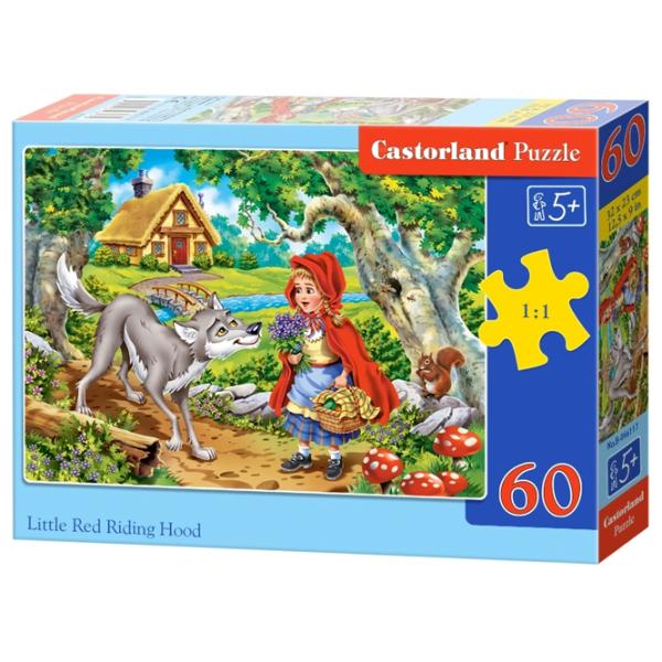 Пазл 2D Castorland Little Red Riding Hood 5+/ Количество деталей: 60 photo 1