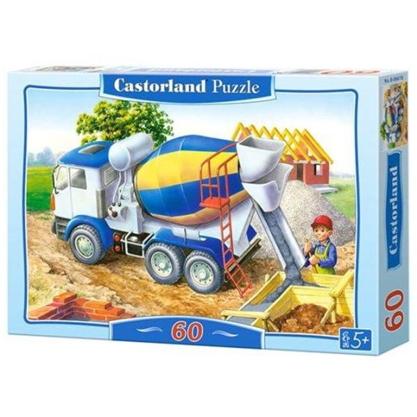 Puzzle 2D Castorland Construction 5+/ Numărul de piese: 60 photo 1