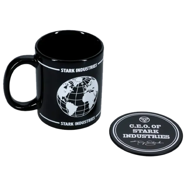 Кружка Paladone Marvel Stark Industries Mug and Coaster 330 мл photo 1