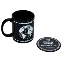 Кружка Paladone Marvel Stark Industries Mug and Coaster 330 мл