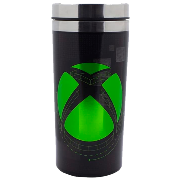 Кружка Paladone Xbox Metal Travel Mug 450 мл photo 1