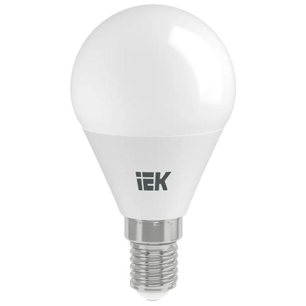 Лампочка светодиодная IEK G45 LLE-G45-7-230-40-E14 E14/ 7 Вт/ 4000 K/ 630лм/ White photo 1 Лампочка светодиодная IEK G45 LLE-G45-7-230-40-E14 E14/ 7 Вт/ 4000 K/ 630лм/ White photo 1