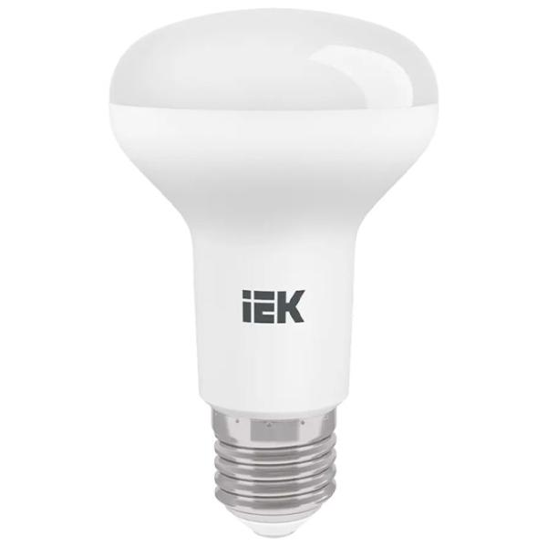 Лампочка светодиодная IEK R63 LLE-R63-8-230-30-E27 E27/ 8 Вт/ 3300 K/ 720лм/ Yellow photo 1 Лампочка светодиодная IEK R63 LLE-R63-8-230-30-E27 E27/ 8 Вт/ 3300 K/ 720лм/ Yellow photo 1