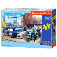 Пазл 2D Castorland Police Station 6+/ Количество деталей: 120