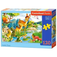 Пазл 2D Castorland Little Deer 6+/ Количество деталей: 120