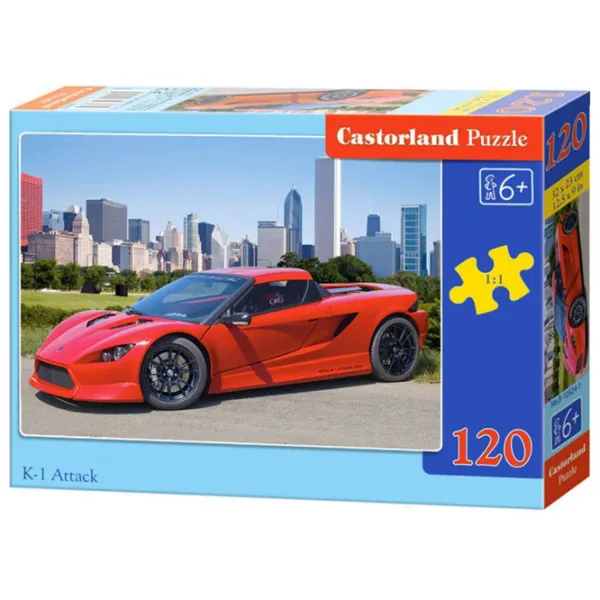 Puzzle 2D Castorland K-1 Attack 6+/ Numărul de piese: 120 photo 1