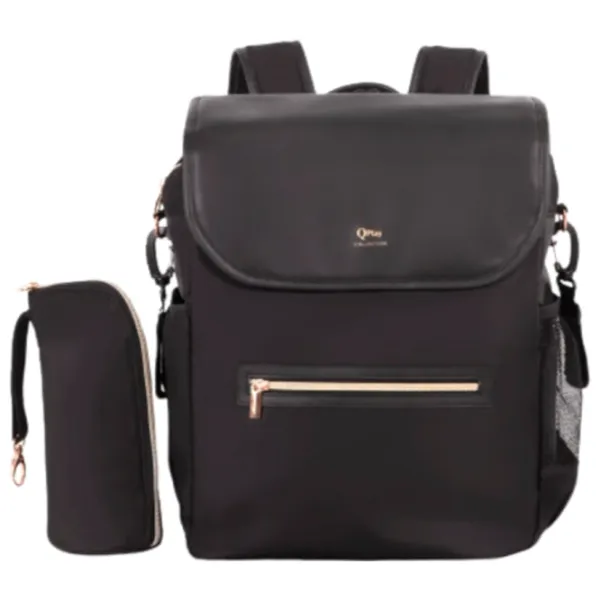 Geantă pentru mămici Qplay MB-010 Black photo 1