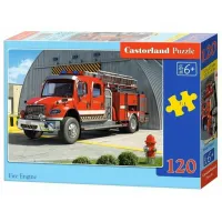Puzzle 2D Castorland Fire Engine 6+/ Numărul de piese: 120