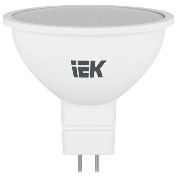 Лампочка светодиодная IEK MR16 LLE-MR16-9-230-30-GU5 GU5.3/ 9 Вт/ 3000 K/ 810лм/ White photo 1