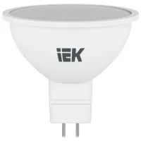 Лампочка светодиодная IEK MR16 LLE-MR16-9-230-30-GU5 GU5.3/ 9 Вт/ 3000 K/ 810лм/ White