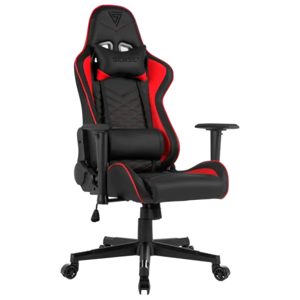 Scaun Gaming SENSE7 Spellcaster Red Black photo 1