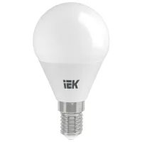 Лампочка светодиодная IEK G45 LLE-G45-9-230-40-E14 E14/ 9 Вт/ 4000 K/ 810лм/ White