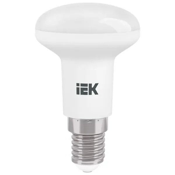 Лампочка светодиодная IEK R50 LLE-R50-5-230-30-E14 E14/ 5 Вт/ 3000 K/ 450лм/ Yellow photo 1 Лампочка светодиодная IEK R50 LLE-R50-5-230-30-E14 E14/ 5 Вт/ 3000 K/ 450лм/ Yellow photo 1