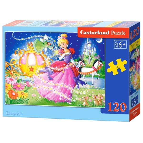 Puzzle 2D Castorland Cinderella 6+/ Numărul de piese: 120 photo 1