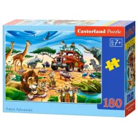Puzzle 2D Castorland Safari Adventure 7+/ Numărul de piese: 180