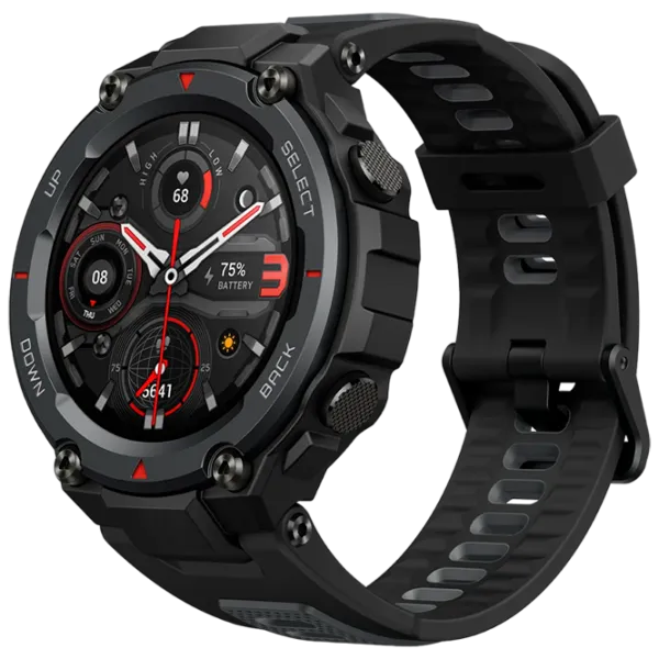 Умные часы Amazfit T-Rex Pro 1.3"/ 48 мм/ Черный - Чёрный/ 139171 photo 1 Умные часы Amazfit T-Rex Pro 1.3"/ 48 мм/ Черный - Чёрный/ 139171 photo 1