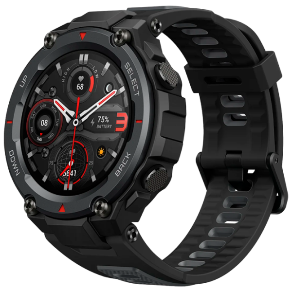Умные часы Amazfit T-Rex Pro 1.3"/ 48 мм/ Черный - Чёрный/ 139171 photo 1 Умные часы Amazfit T-Rex Pro 1.3"/ 48 мм/ Черный - Чёрный/ 139171 photo 1