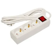 Prelungitor BACHMANN 3842755 3 m White