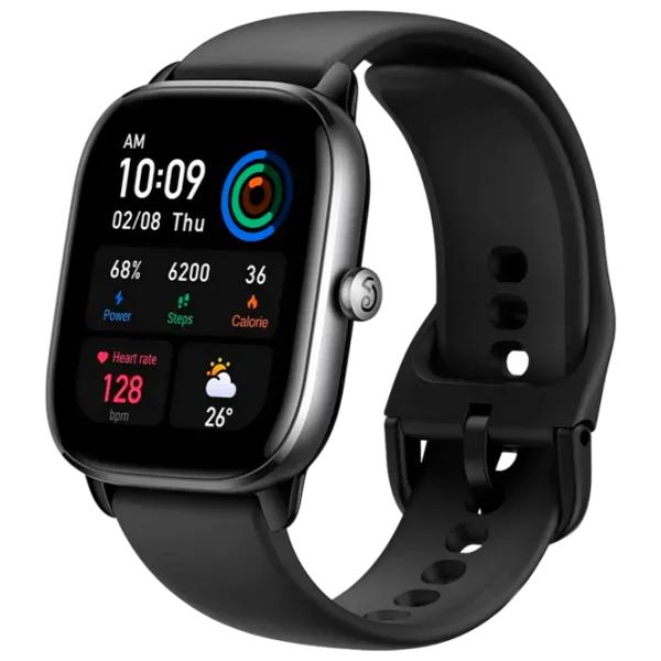 Умные часы Amazfit GTS 4 Mini 1.65"/ 41.8 мм/ Черный - Чёрный photo 1