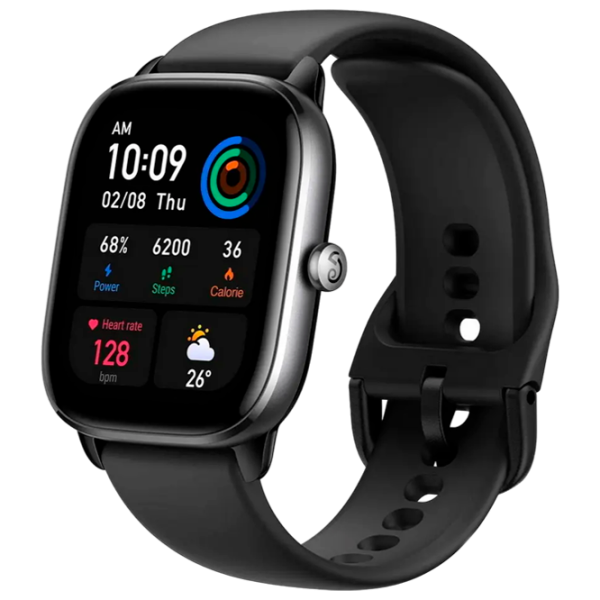 Умные часы Amazfit GTS 4 Mini 1.65"/ 41.8 мм/ Черный - Чёрный photo 1