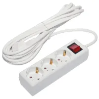 Удлинитель BACHMANN 3842045 5 м Белый