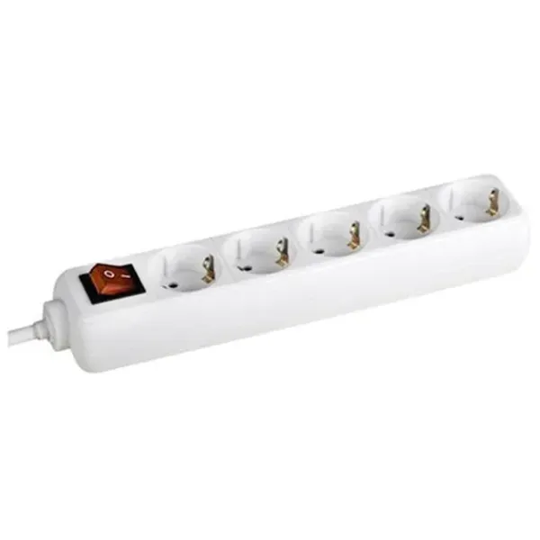 Prelungitor BACHMANN 3812545 1.5 m White photo 1