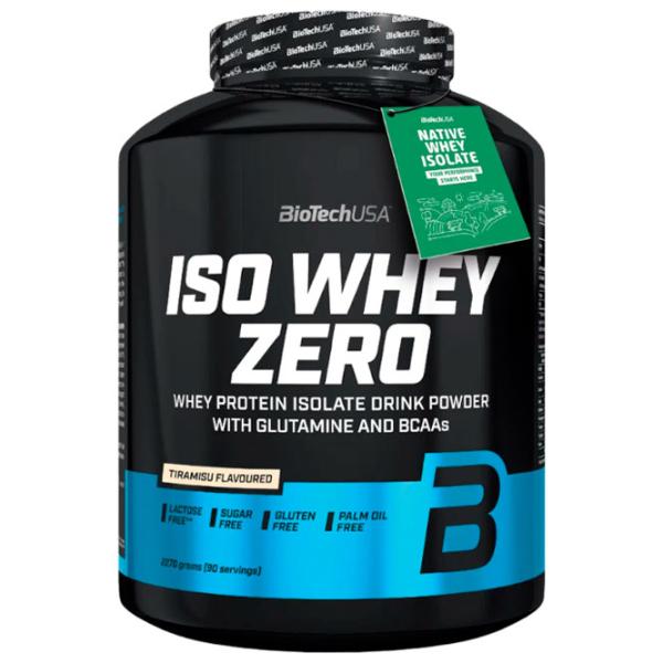Proteină BioTechUSA Iso Whey Zero 2270 g (5999076223053 ) praf/ Tiramisu photo 1