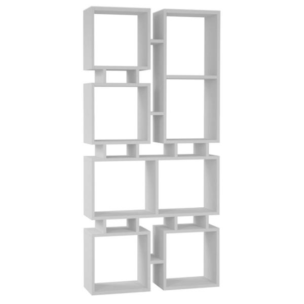 Стеллаж Showdeko RAIL NO.1 166.5см x 79см x 24см cm/ ЛДСП/ White photo 1