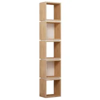 Стеллаж Showdeko Multi 167см x 32см x 22см cm/ ЛДСП/ Oak