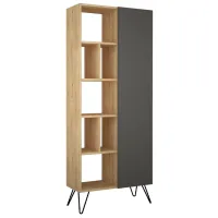 Стеллаж Showdeko Jedda 191см x 80.6см x 29.6см cm/ LPAL/ Oak