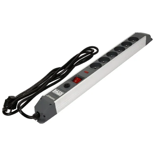 Удлинитель Sthor 72373 3 м Черный photo 1