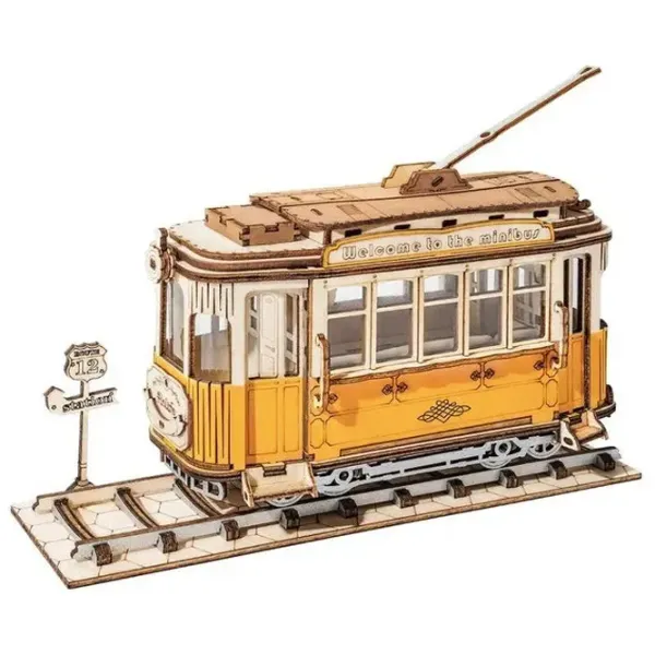 Puzzle 3D RoLife Tramcar 8+/ Numărul de piese: 145 photo 1