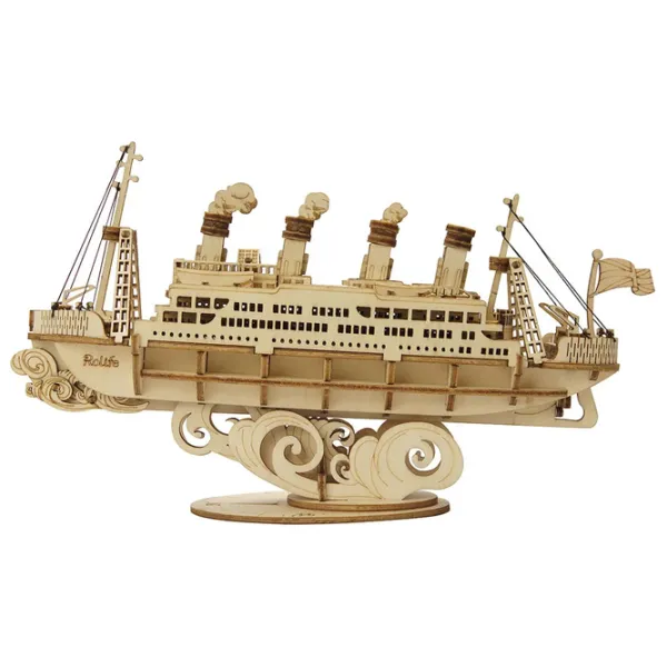 Puzzle 3D RoLife Cruise Ship 8+/ Numărul de piese: 145 photo 1