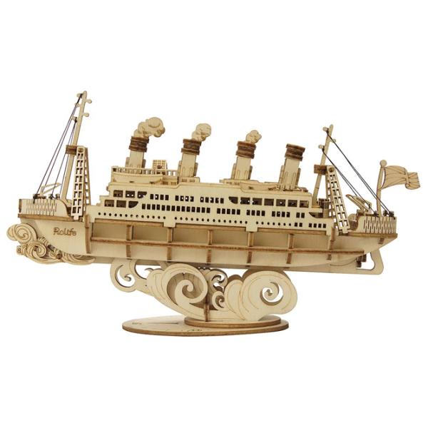 Puzzle 3D RoLife Cruise Ship 8+/ Numărul de piese: 145 photo 1