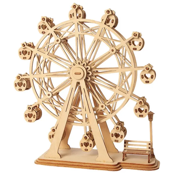 Puzzle 3D RoLife Ferris Wheel 8+/ Numărul de piese: 120 photo 1