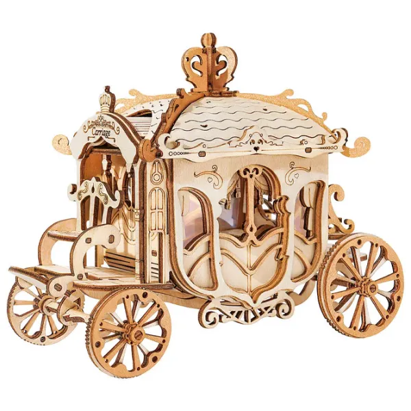Puzzle 3D RoLife Classic Carriage 8+/ Numărul de piese: 92 photo 1