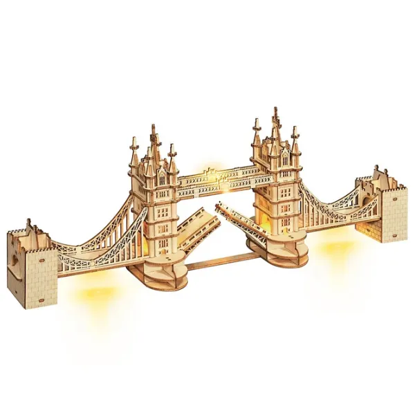 Puzzle 3D RoLife Tower Bridge 6+/ Numărul de piese: 113 photo 1