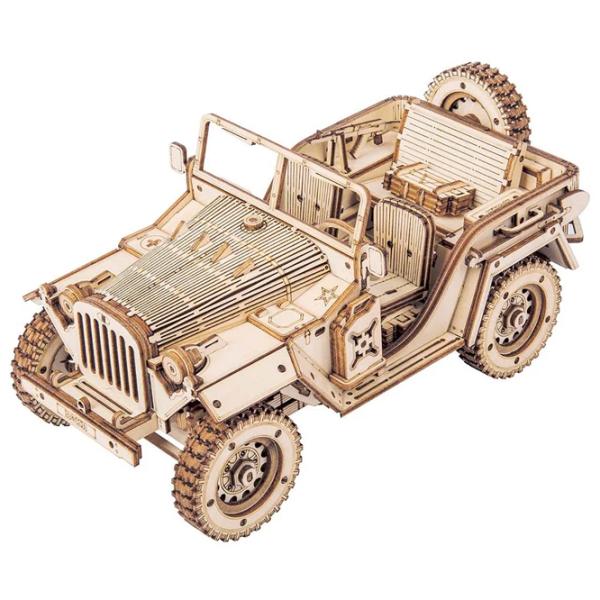 Пазл 3D ROBOTIME Army Jeep 14+/ Количество деталей: 369 photo 1