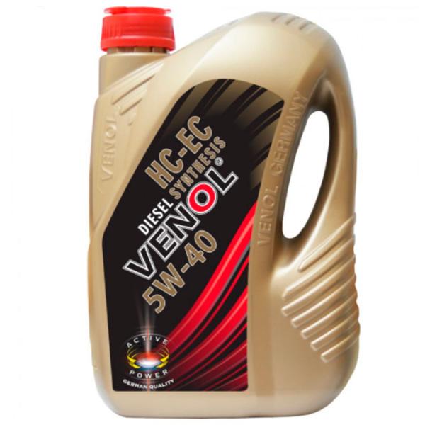 Ulei de motor Venol 5W-40 Synthesis Diesel Active HC-EC 5W-40 5 l sintetic photo 1