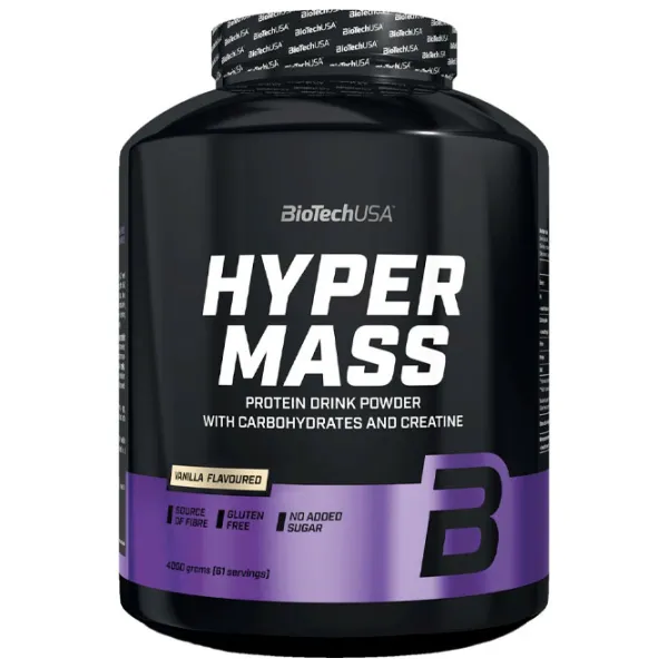 Gainer BioTechUSA Hyper Mass (5999076224524 ) 4000 g photo 1 Gainer BioTechUSA Hyper Mass (5999076224524 ) 4000 g photo 1