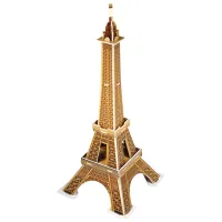 Puzzle 3D CubicFun Eiffel Tower 3+/ Numărul de piese: 20