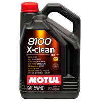 Моторное масло Motul 5W-40 8100 X-CLEAN 5W-40 4 л синтетическое