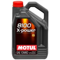 Моторное масло Motul 10W60 8100 X-POWER 10W-60 5 л синтетическое