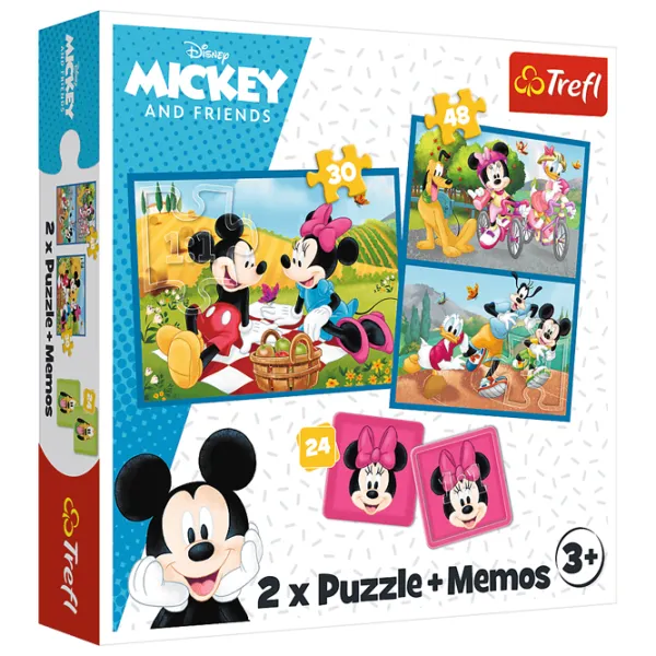 Пазл 2D Trefl Meet the Disney characters 3+/ Количество деталей: 78 photo 1