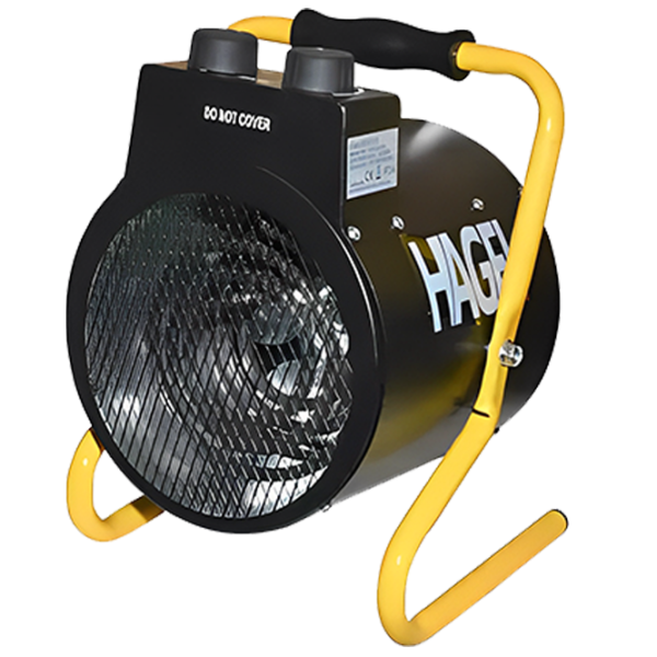 Aerotermă Electrică Hagel IFH02A 3000 W/ 40 m²/ 165 m³/ h photo 1