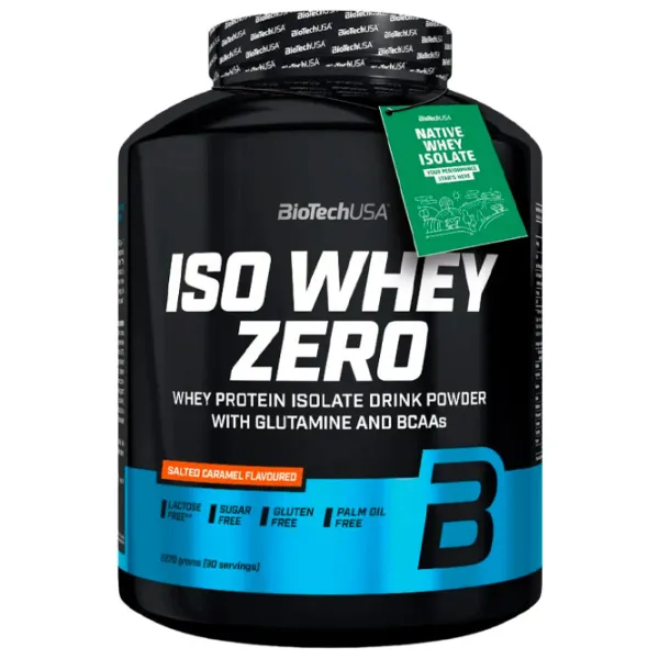 Proteină BioTechUSA Iso Whey Zero 2270 g (5999076233328) praf/ Caramelă sărată photo 1 Proteină BioTechUSA Iso Whey Zero 2270 g (5999076233328) praf/ Caramelă sărată photo 1
