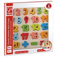 Puzzle 2D Hape Chunky number 3+/ Numărul de piese: 23