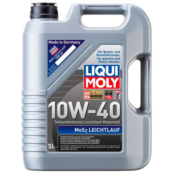 Ulei de motor Liqui Moly 10W-40 МoS2 Leichtlauf 10W-40 5 l semisintetic photo 1 Ulei de motor Liqui Moly 10W-40 МoS2 Leichtlauf 10W-40 5 l semisintetic photo 1