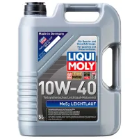 Моторное масло Liqui Moly 10W-40 МoS2 Leichtlauf 10W-40 5 л полусинтетическое